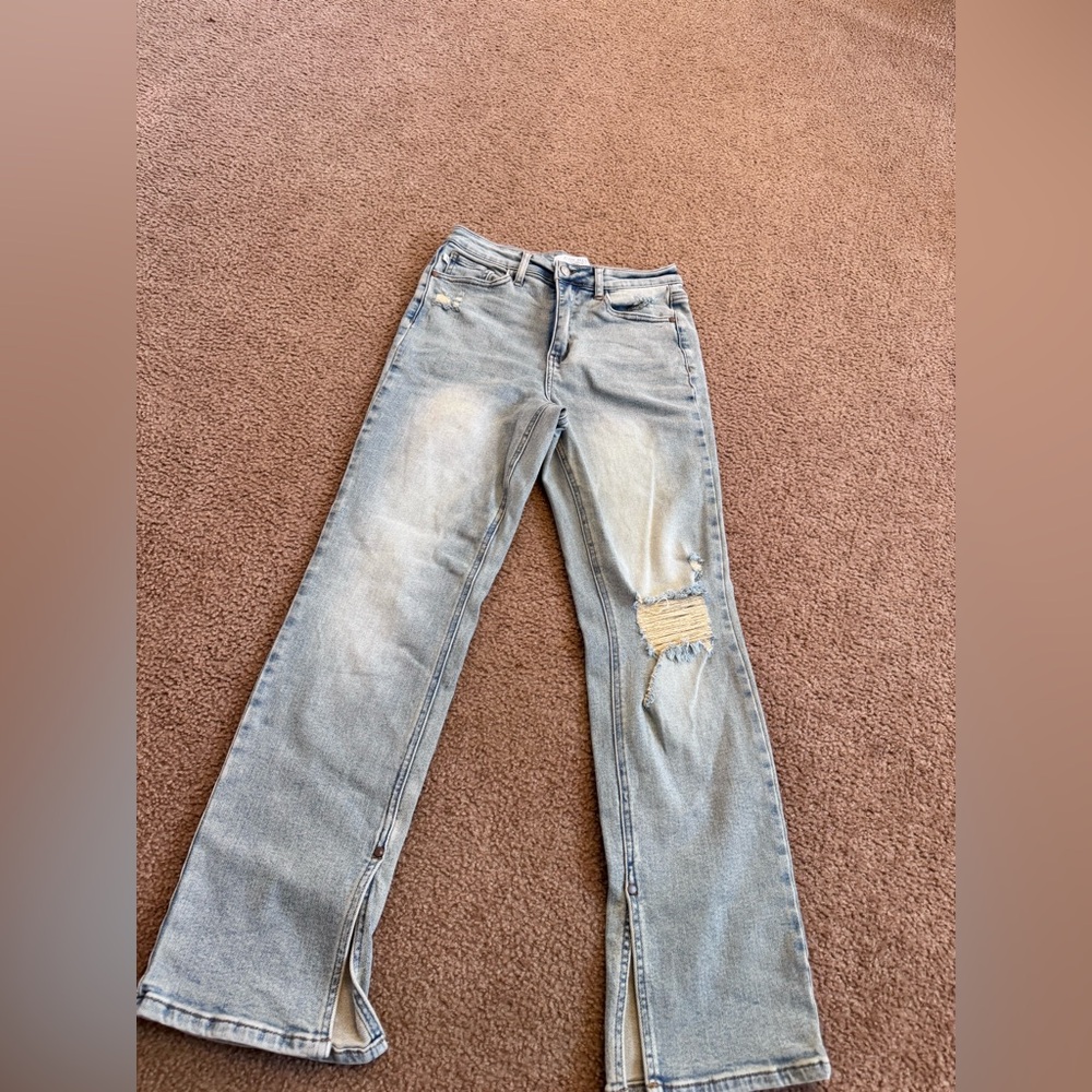 Judy Blue Light Wash Straight Leg Jeans